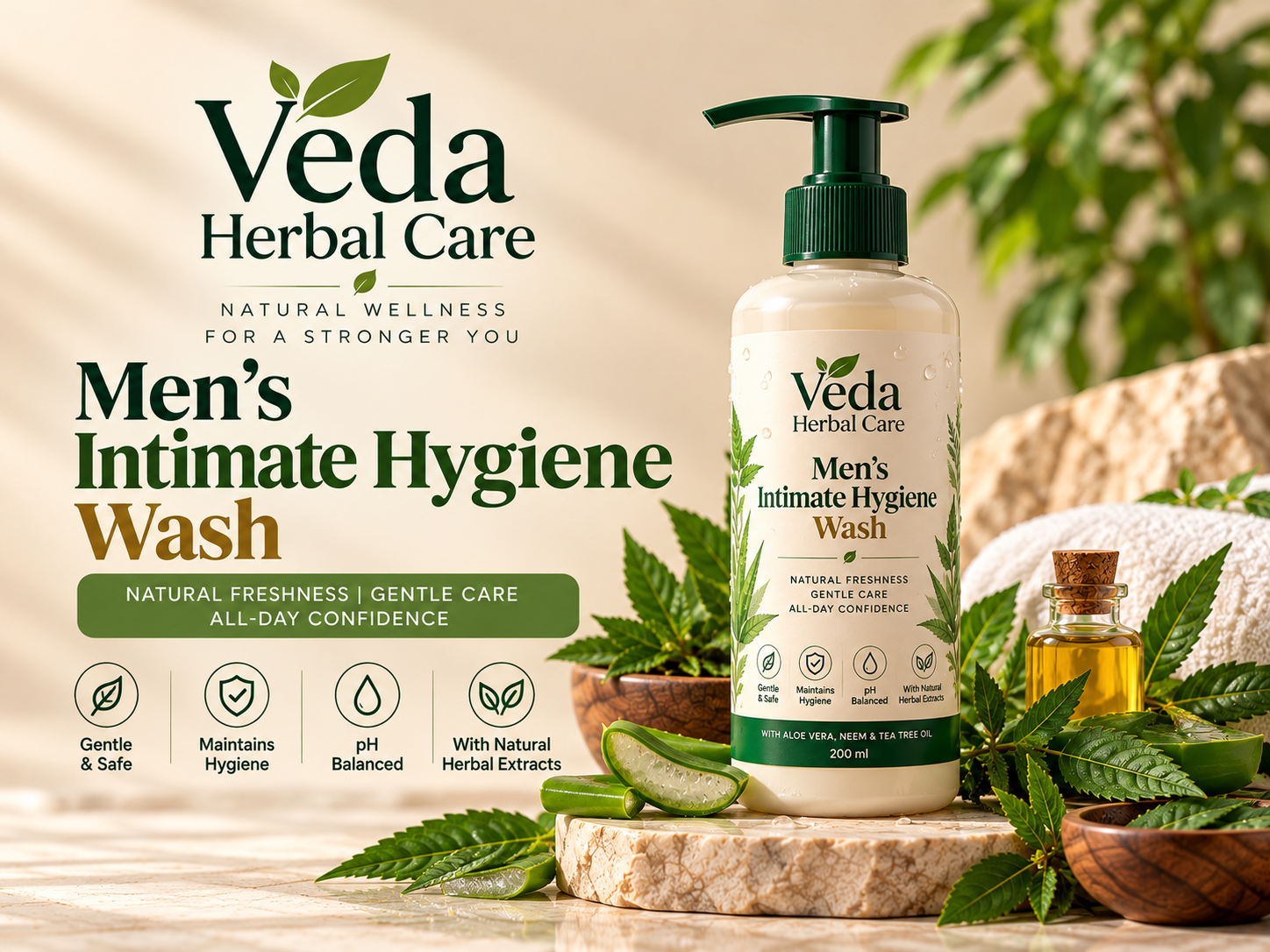 Men's Intimate Hygiene Wash